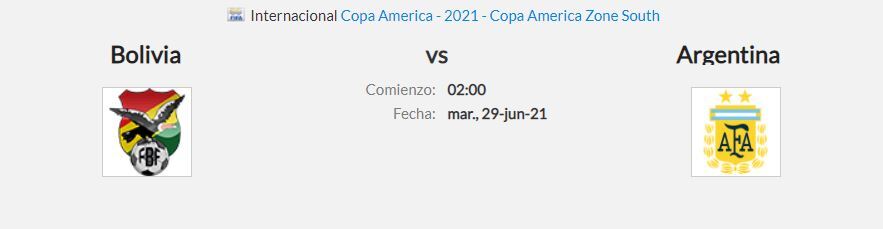 Pronóstico Bolivia vs Argentina estadísticas previa y picks de