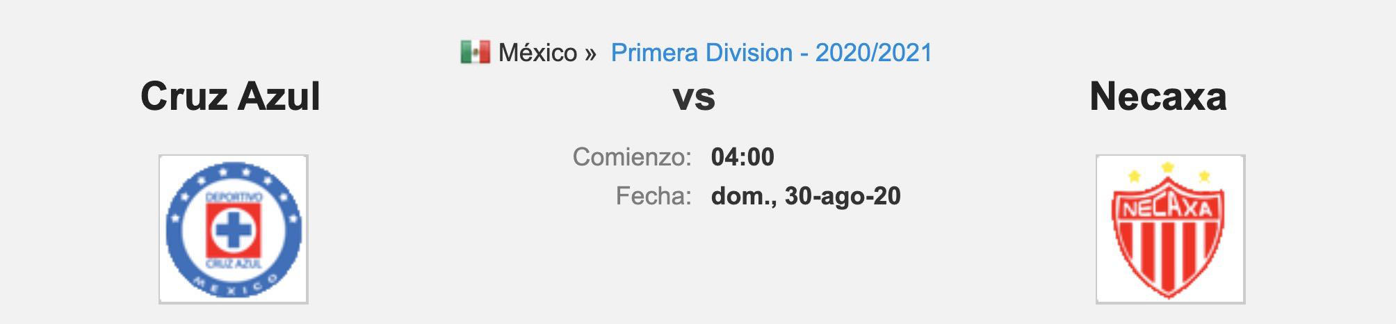 Pron Stico Cruz Azul Vs Club Necaxa Estad Sticas Previa Y Picks De