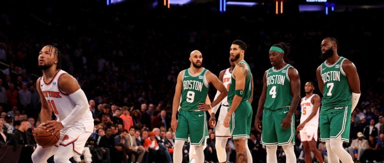 Pronóstico del New York Knicks vs Boston Celtics de la NBA, National Basketball Association, que se juega este martes 8 de abril en el Madison Square Garden
