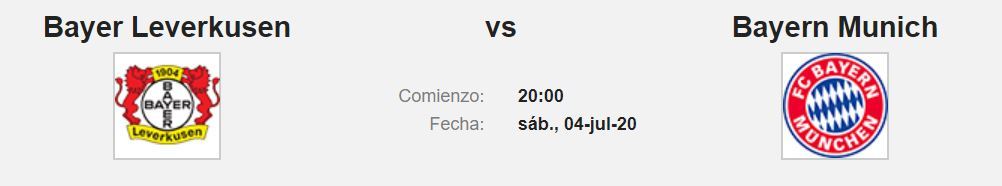 Pronóstico Bayer Leverkusen Vs Bayern Múnich Estadísticas Y Previa Copa De Alemania 