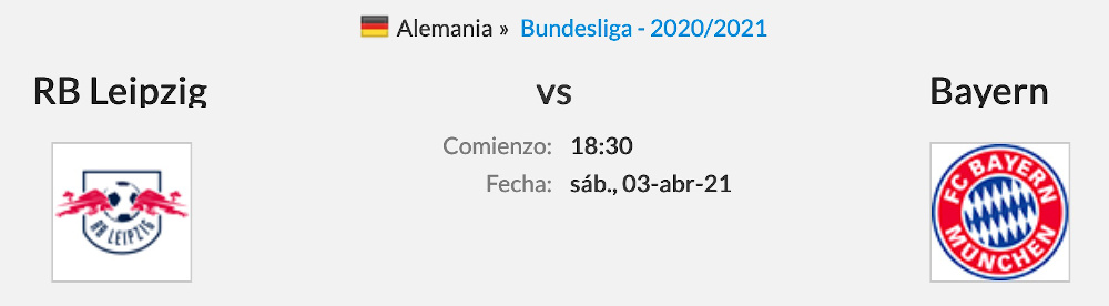 Pronóstico RB Leipzig vs Bayern Múnich, estadísticas ...