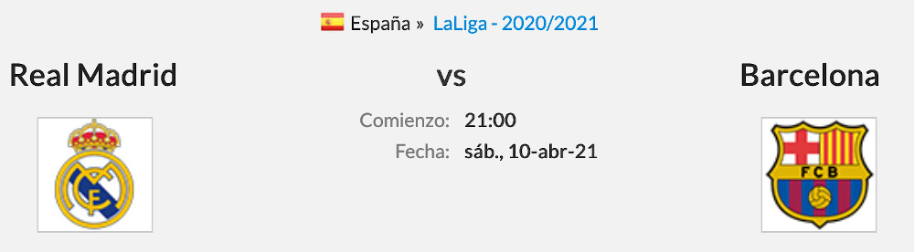 Pronóstico Real Madrid vs Barcelona, estadísticas, previa ...