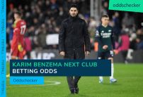 Karim Benzema Next Club Odds: Arsenal take 31% of bets to sign Benzema 