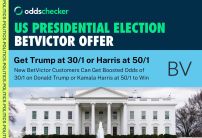 US Presidential Odds Boost: Get 30/1 on Donald Trump or 50/1 on Kamala Harris With the BetVictor Sign Up Offer