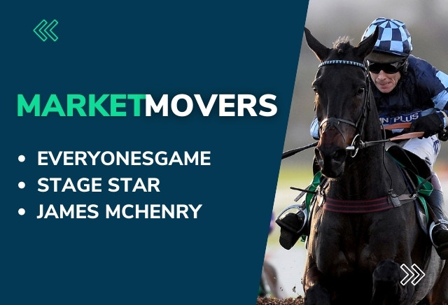 Market Movers for today's racing at Warwick & Newcastle