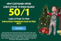Paddy Power World Darts Championship Offer: Get 50/1 on Luke Littler to Beat Ryan Searle