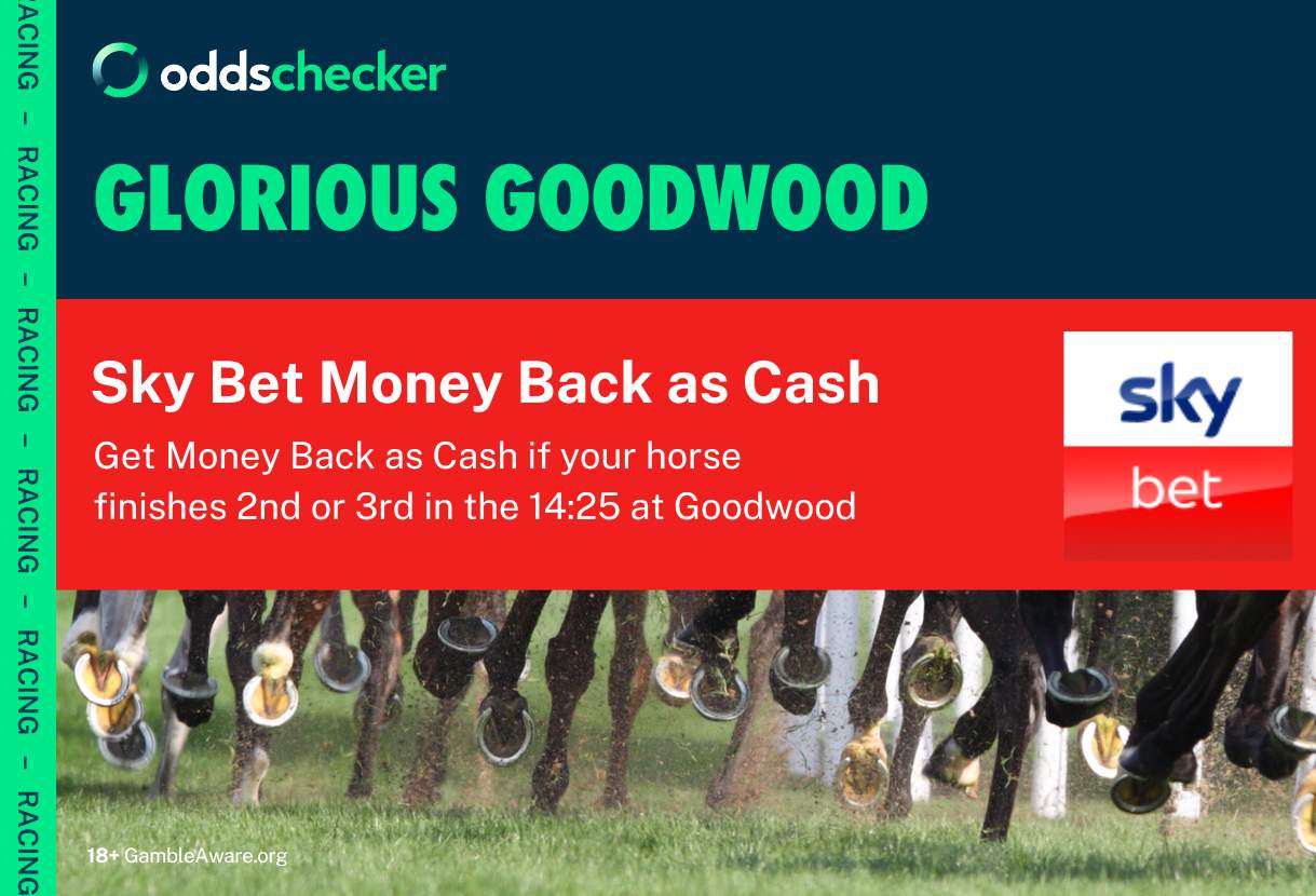 Sky Bet Goodwood Offer: Get Your Money Back as Cash if 2nd or 3rd Plus £30 in Free Bets