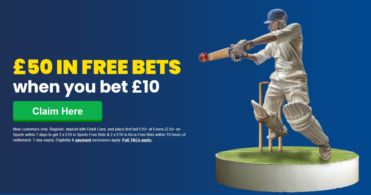Claim £50 in Rewards, When You Bet £10 on the Second Ashes Test with Betfred