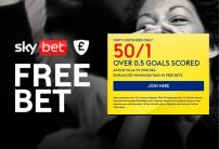 Sky Bet Sign Up Offer: Get 50/1 on 1+ Goals Scored in Aston Villa v Chelsea