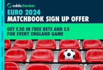 Matchbook Sign Up Offer: Bet £30, Get £30 Plus £5 Free Bet for Every England Game