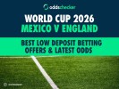 Mexico v England Free Bets: Best Low Deposit Betting Offers & Latest Odds for World Cup Last 16