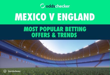Mexico v England: Most Popular Betting Offers & Trends for World Cup Round of 16