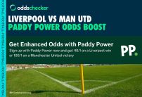 Paddy Power Sign Up Offer: Get 40/1 on Liverpool or 100/1 on Manchester United in Super Sunday Deal