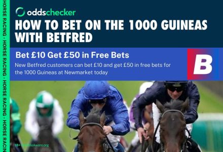 Betfred Sign Up Offer: Bet £10, Get £50 on the 1000 Guineas at Newmarket