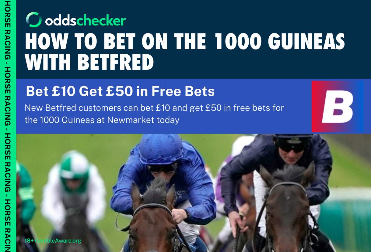 Betfred Sign Up Offer: Bet £10, Get £50 on the 1000 Guineas at Newmarket