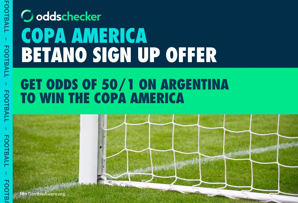 Betano 50/1 Argentina Odds Boost: Get 50/1 Enhanced Odds Argentina Win the Copa America