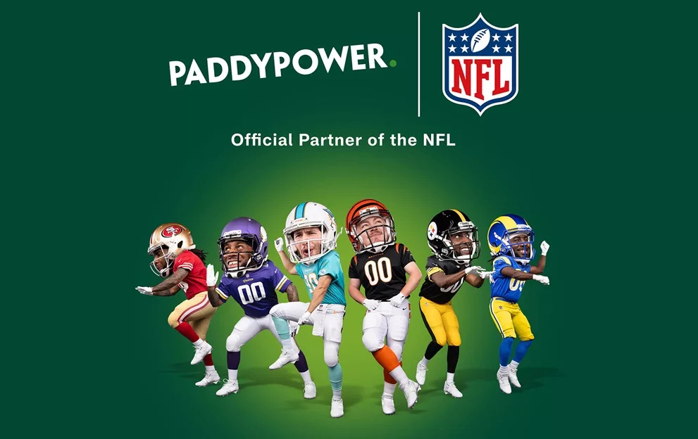 Paddy Power Announced as Official Sportsbook Partner for the NFL in UK and Ireland
