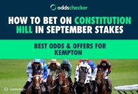 How to Bet on Constitution Hill in September Stakes: Best Odds & Offers for Kempton  