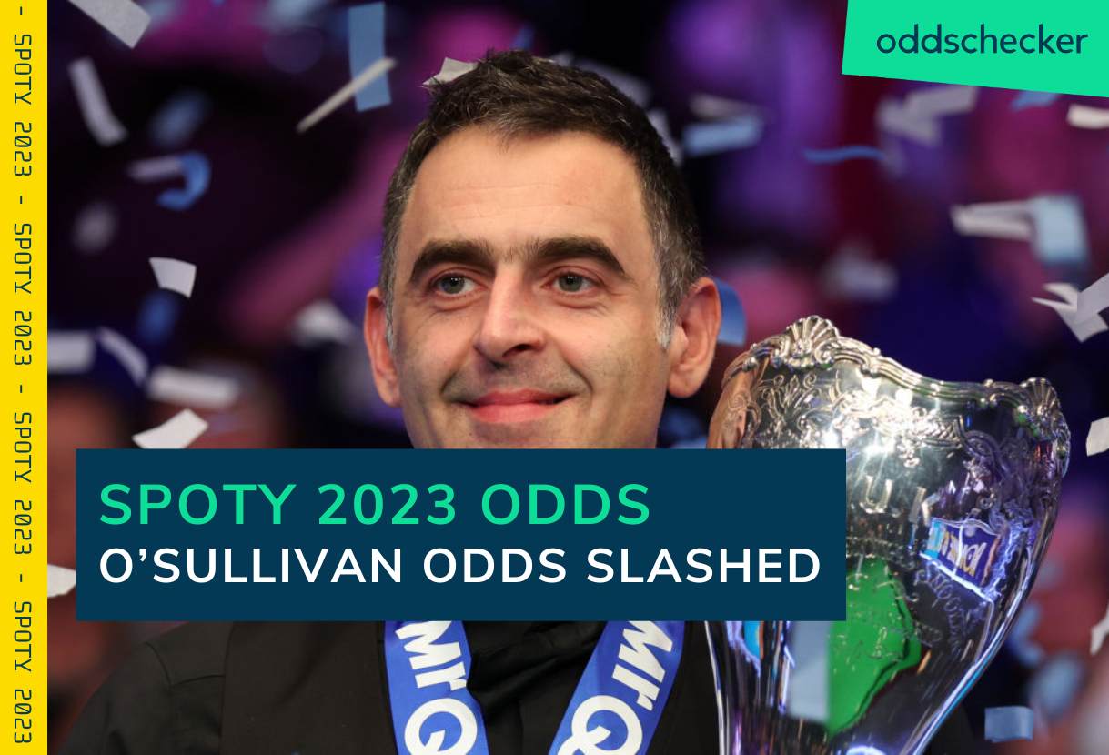 Sports Personality of the Year 2023 Odds O'Sullivan 66/1 despite UK