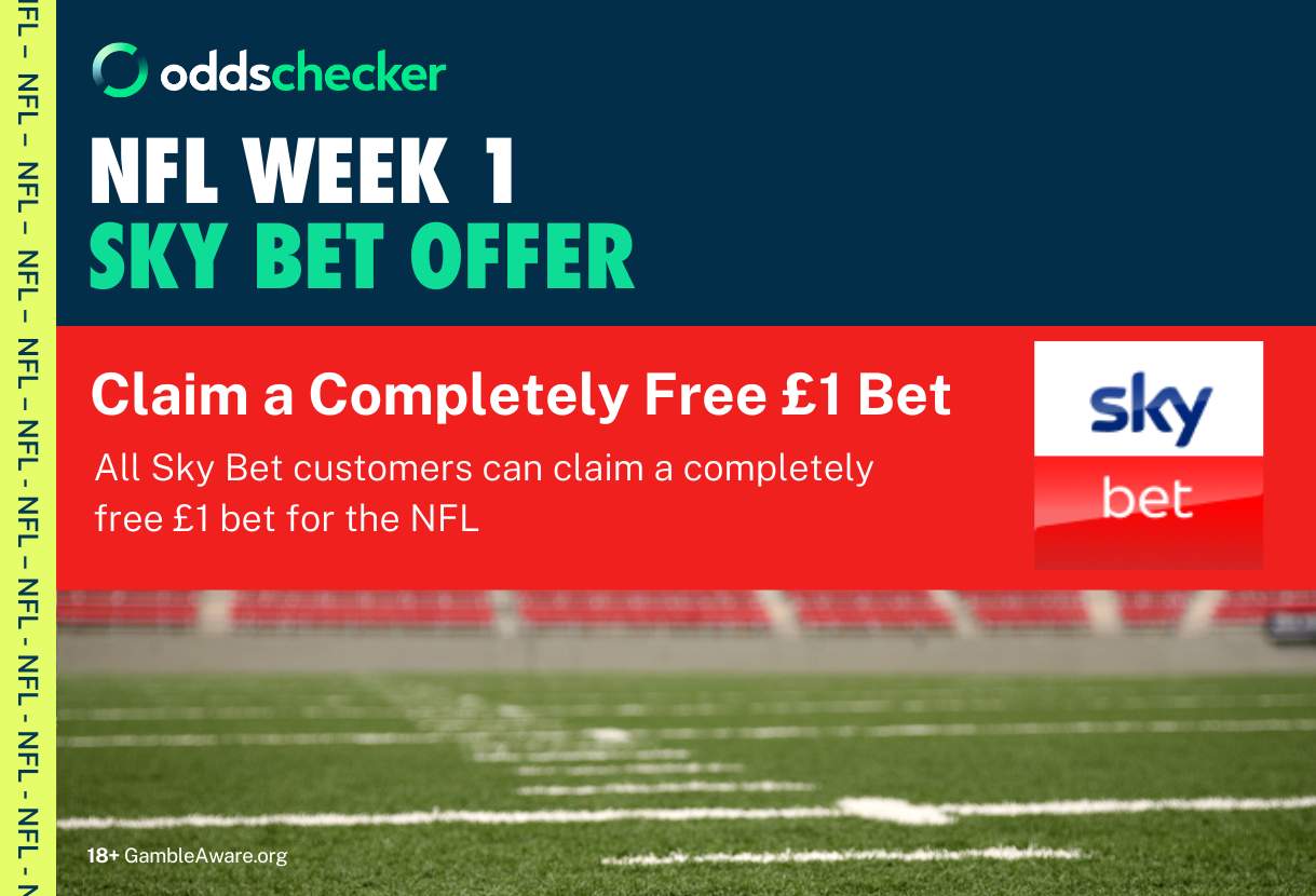 All Customers Can Claim a Completely Free £1 Bet for the NFL From Sky Bet
