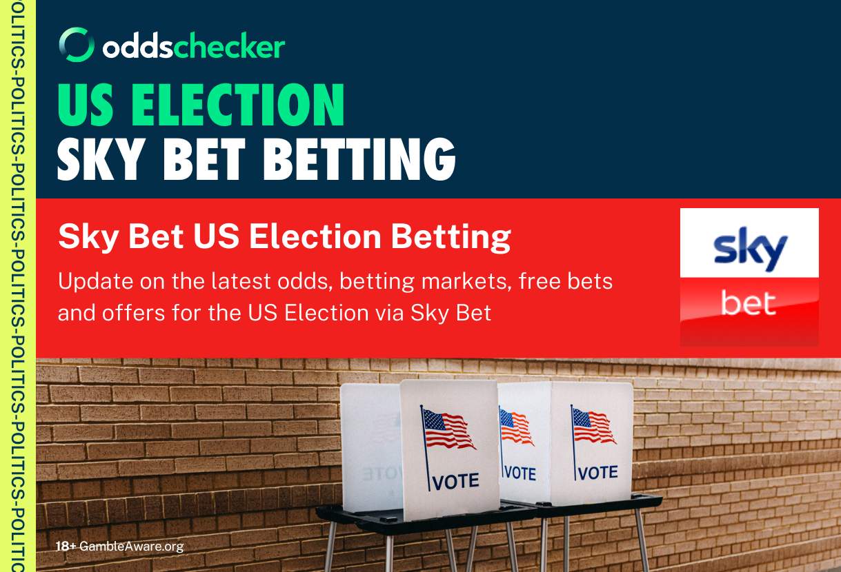 Sky Bet US Election Latest Odds, Betting Offers, Special Markets on