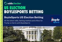 Boylesports US Election: Best odds, Markets and Free Bets on Trump vs Harris