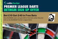 BetMGM Sign Up Offer: Bet £10 Get £40 in Free Bets for the BetMGM Premier League Darts