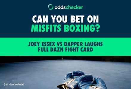 Can you Bet on Misfits Boxing? Joey Essex vs Dapper Laughs Full DAZN Fight Card