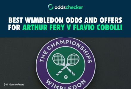 Best Wimbledon Odds and Offers for Arthur Fery v Flavio Cobolli