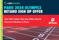 Betano Sign Up Offer: Get 100/1 Odds That the 200m World Record is Broken in Paris