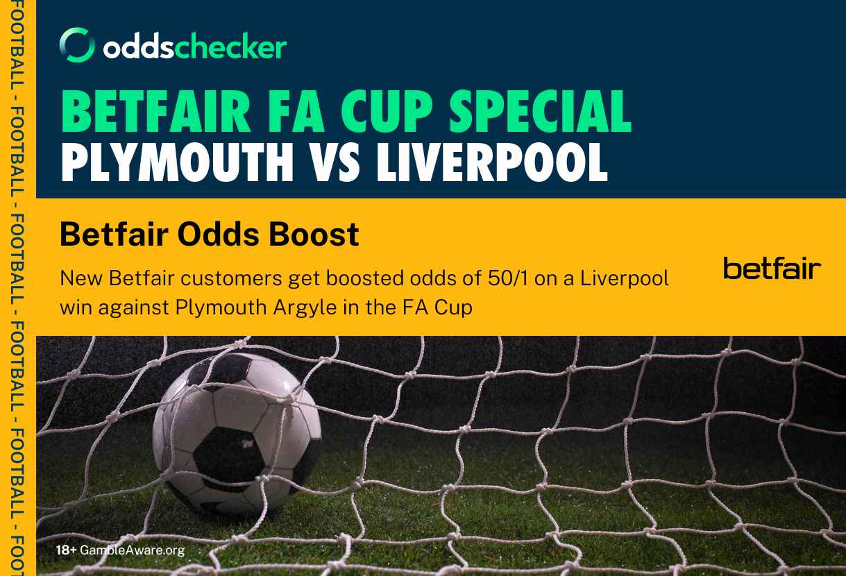 Plymouth vs Liverpool Betfair Offer: Get 50/1 on Liverpool to win in FA Cup Clash