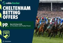 Paddy Power Announce Cheltenham Festival Sign Up Offer: Bet £10 Get £40 In Free Bets