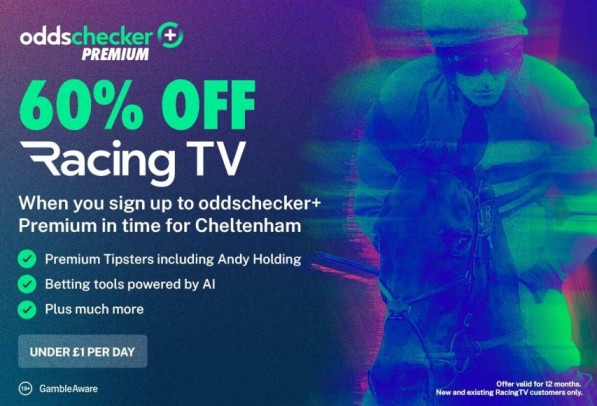 Racing TV Promo Code: Save 60% on Racing TV With Oddschecker+ Premium