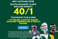 Super Bowl 60 Offer: Get 40/1 on a Touchdown to be Scored in Patriots vs Seahawks