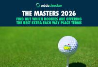 Best Extra Each Way Place Terms for The Masters