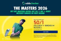 Sky Bet Masters Offer: Get 50/1 on 1+ Rory McIlroy Birdies in First Round