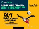 Get 50/1 on France to Qualify from Group I + £2 for Every Win with the Betfair World Cup 2026 Offer