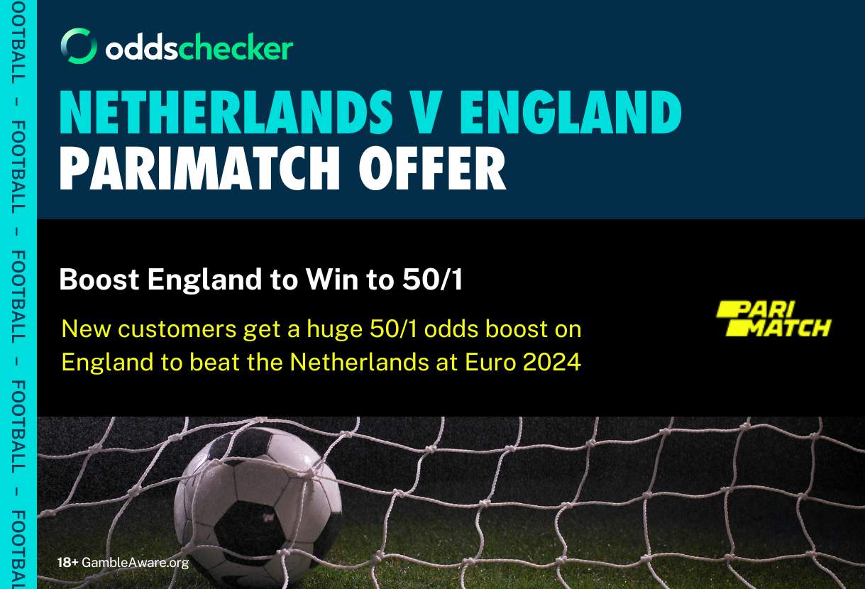 Parimatch England Offer: Boost England to 50/1 to Beat Netherlands Promotion