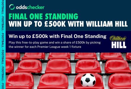 Win up to £500k with William Hill's Final One Standing, Play Free Today
