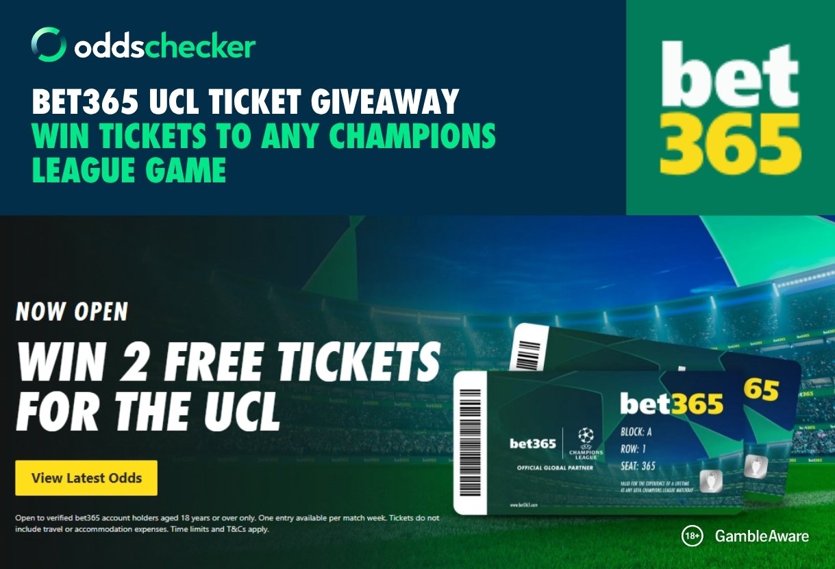 Win Tickets to Champions League Games with bet365's Ticket Giveaway