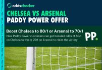 Paddy Power Offer: Boost Chelsea to 80/1 or Arsenal to 70/1 to Win With Paddy Power