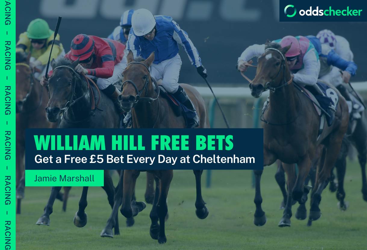 William Hill Free Bet: Get £5 Free Every Day at Cheltenham