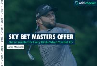 Sky Bet Masters Hotshots: Get a Free Bet For Every Birdie or Better When You Bet £5 on The Masters