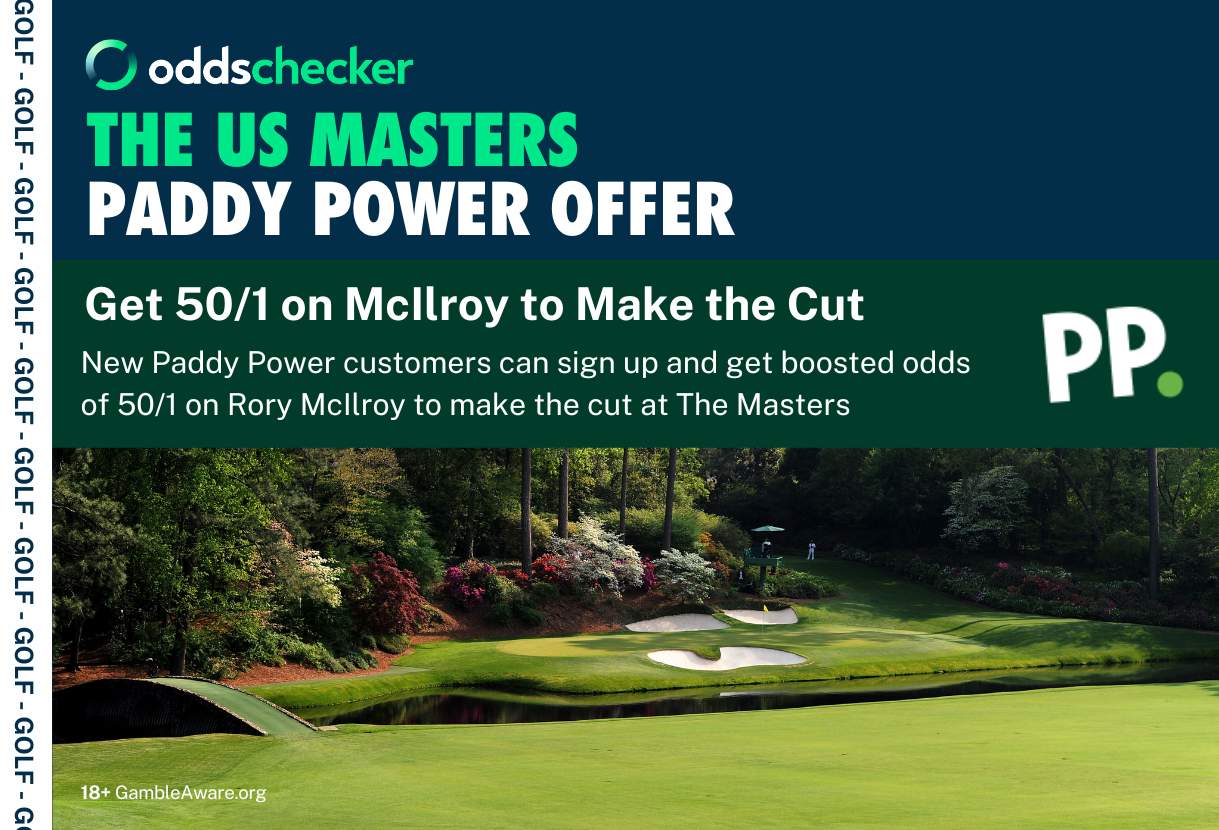 Paddy Power Offer: Get Rory McIlroy at 50/1 to Make the Cut at the US Masters