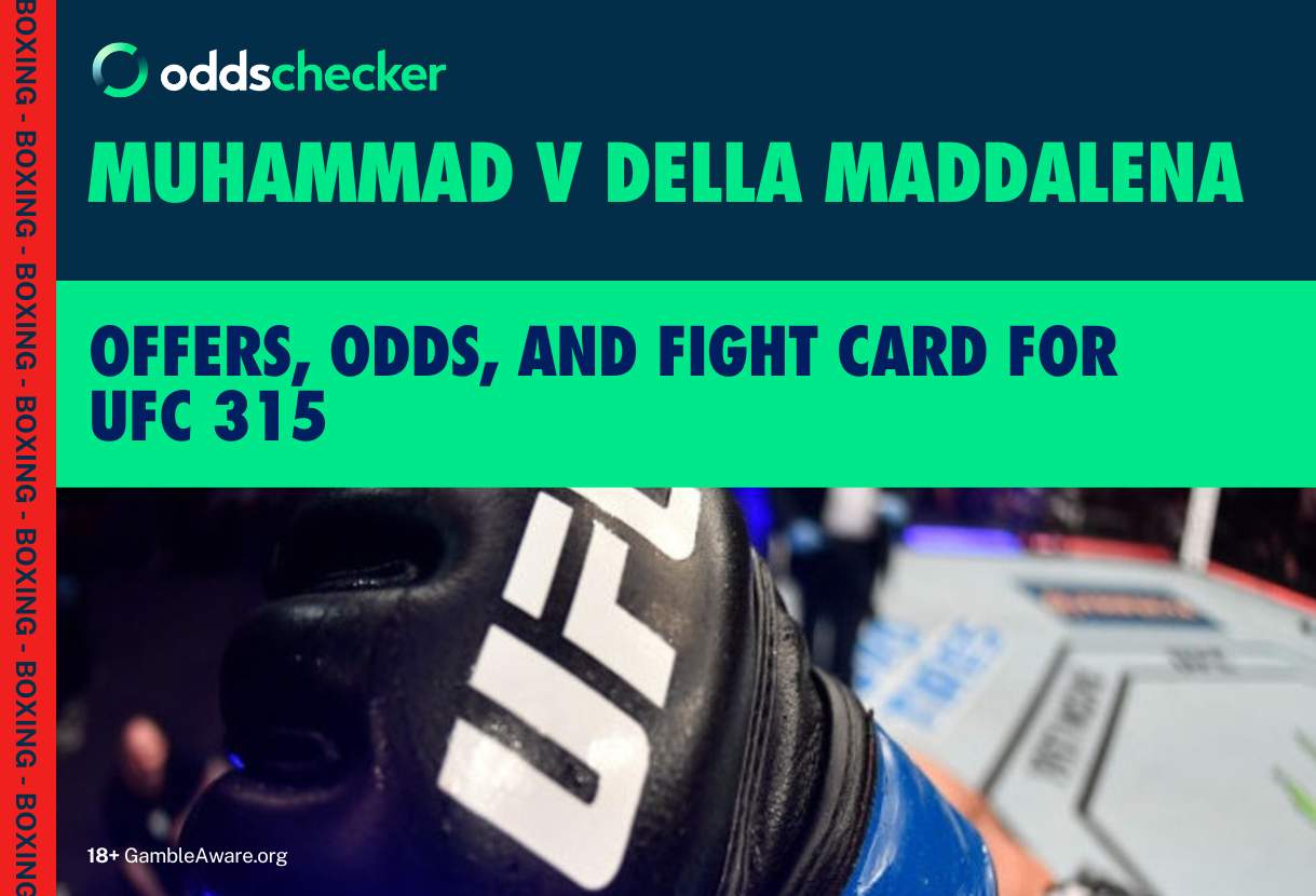 How to Bet on UFC 315: Offers, Odds, and Fight Card for Muhammad v Della Maddalena
