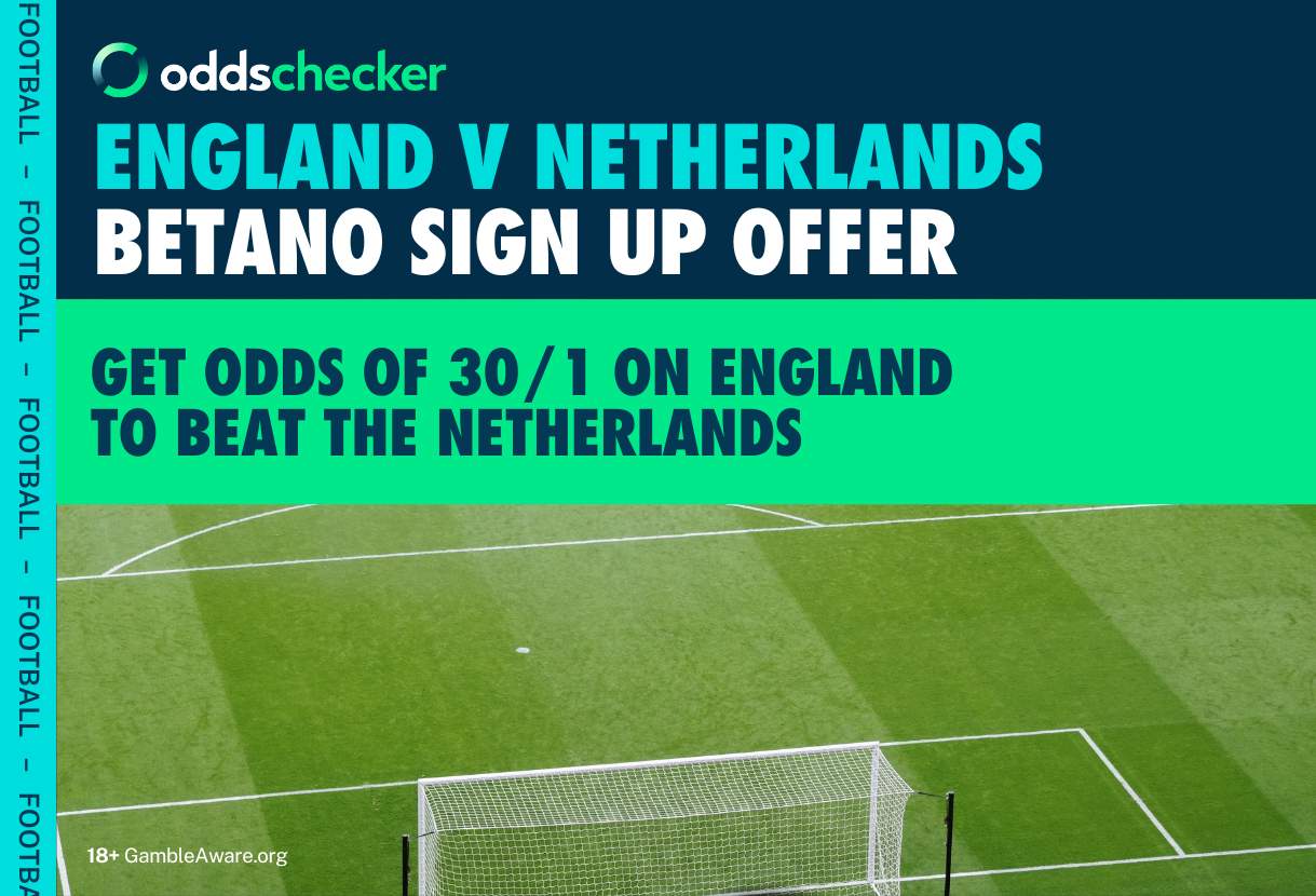 Euro 2024 Offers: Claim a 30/1 England Odds Boost v Netherlands With Betano