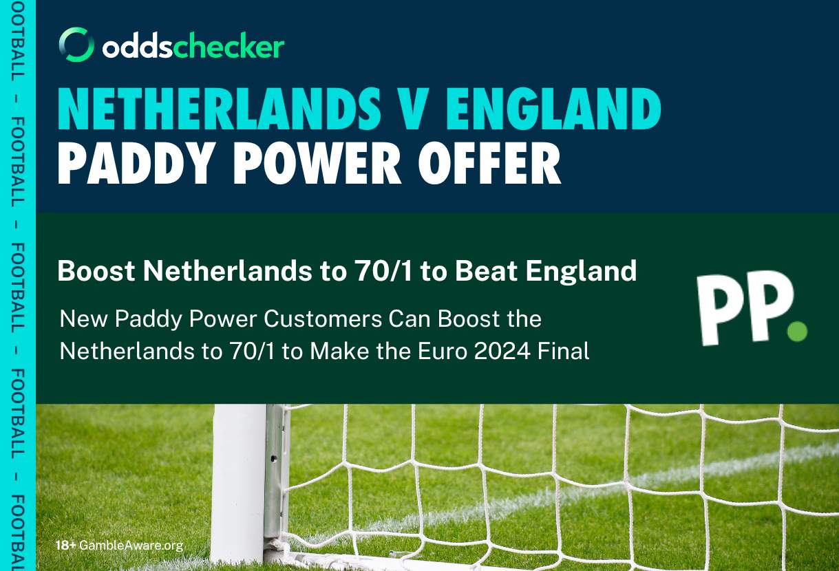 Euro 2024 Offers: Paddy Power Netherlands 70/1 Odds Boost Promotion