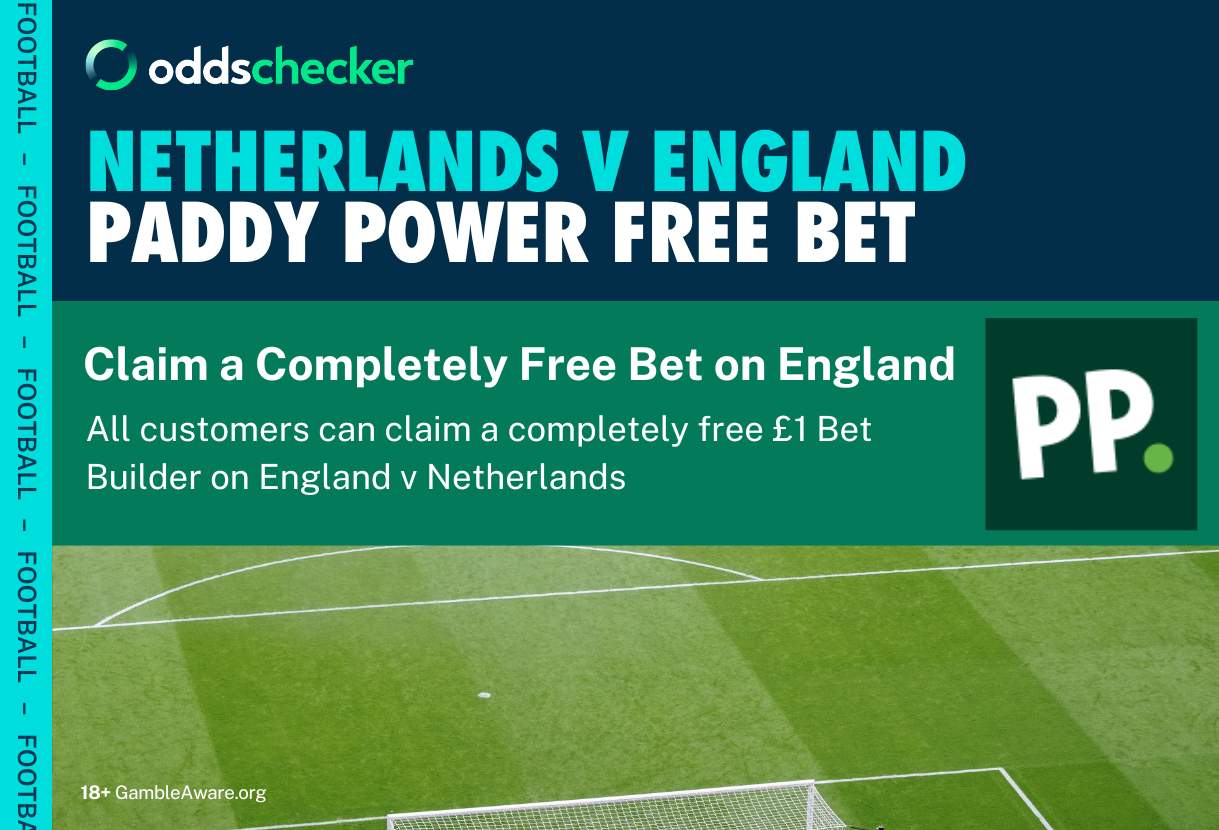 Euro 2024 Free Bet: Claim a Completely Free Bet for England v Netherlands With Paddy Power