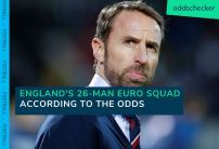 England's Euro 2024 squad according to the odds