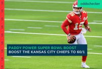 Paddy Power Super Bowl 58 Promotion: Boost the Kansas City Chiefs to 60/1